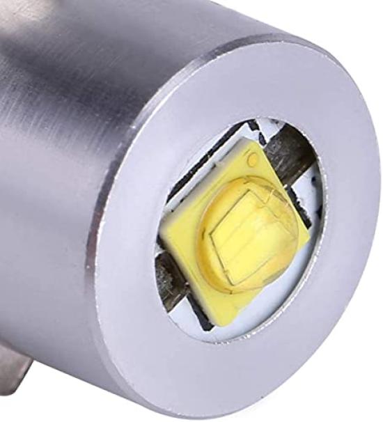 Atyhao Flashlight LED Replacement Bulb for Maglite, 6-24V 5W LED-P13.5S, 200 Lumens, High Output, Long Lifespan, Universal Replacement Bulb (2-Pack)