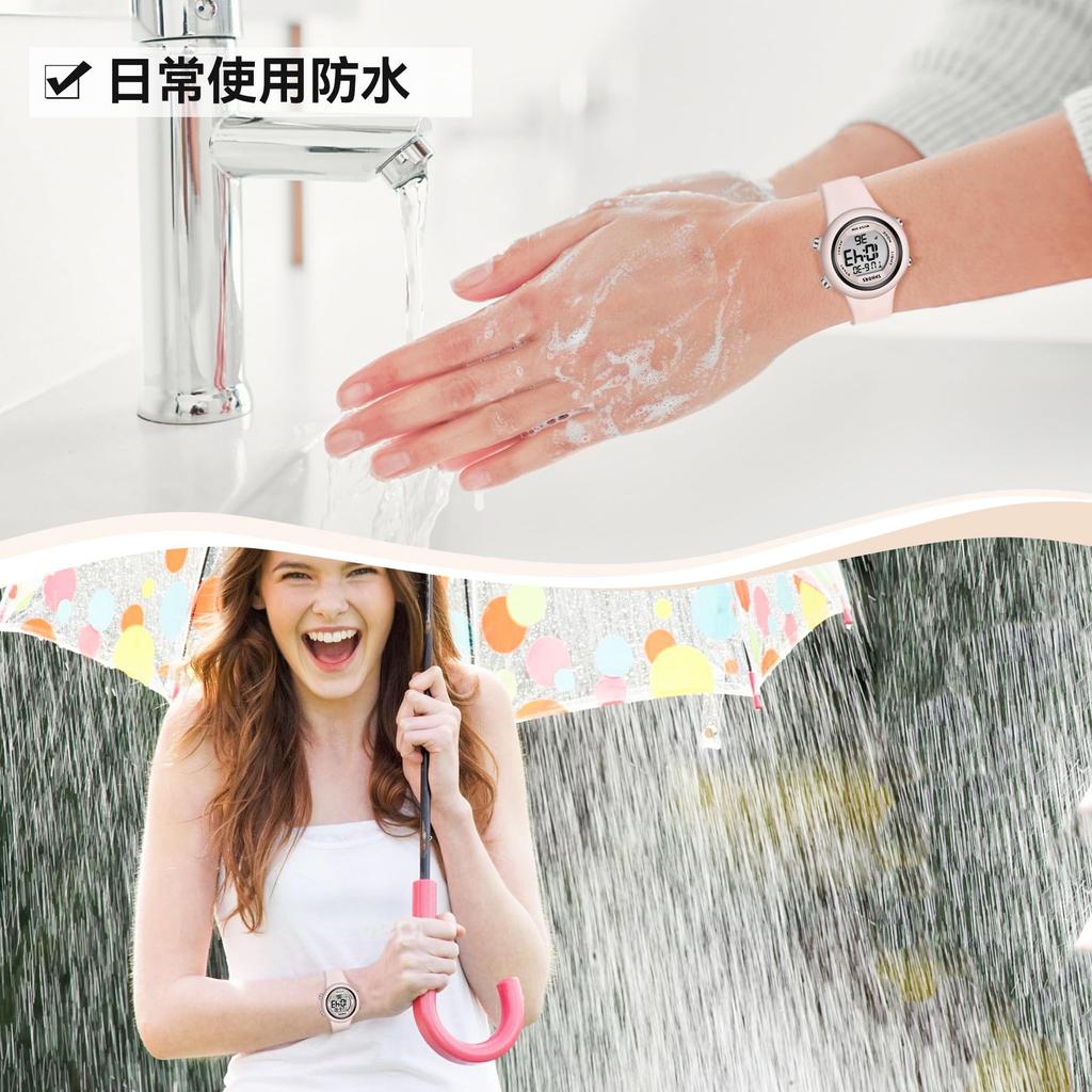 ShunkanSai Digital Wristwatch for Men and Slim Sports Easy To Day of the LED Simple and Stylish for Outdoor Activities Women, Fit, Watch, Read,