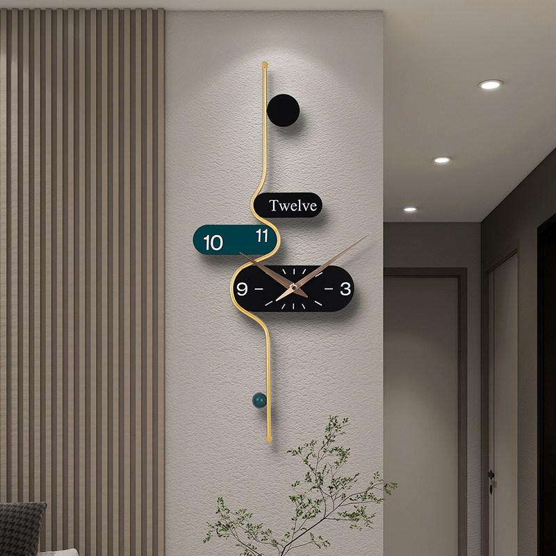 Digital Modern Clock Wall Living Room Luxury Restaurant Fashion Creative Wall Watch Bedrooms Horloge Murale Room Decorations