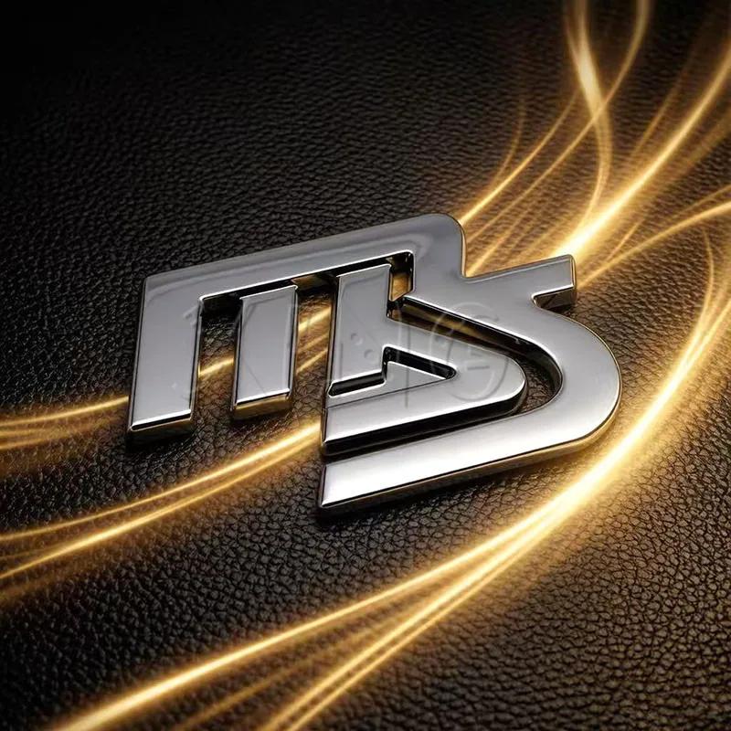 3D MS Car Sticker Front Grille Emblem For Mazda 3 6 MPS Axela CX-7 CX-5 MX5 Body Rear Trunk Badge Decal Stickers Accessories nh1