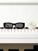 Prada PRB05S Black & White Sunglasses