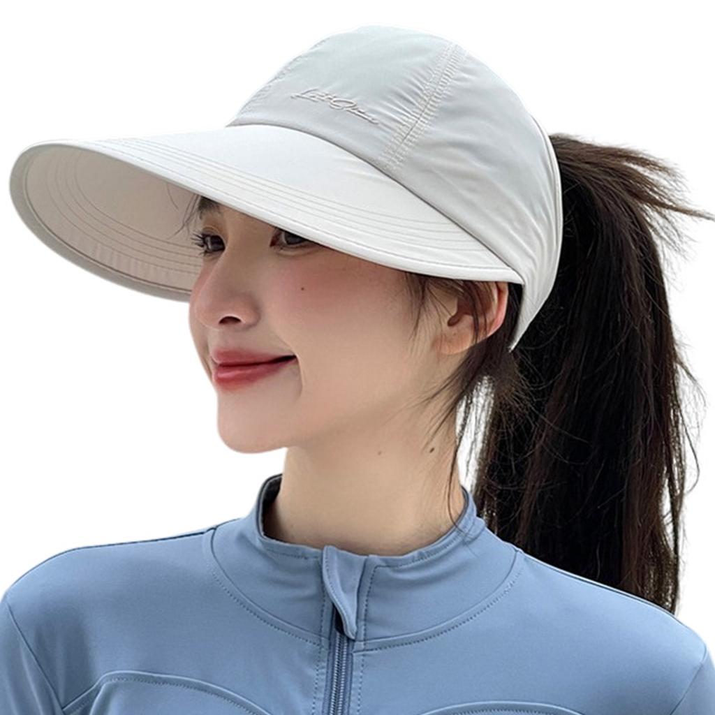 Outdoor Sun Hat For Women Breathable Quick Drying Baseball Cap Lightweight And Breathable Open Top Wide Brimmed Hat Duckbill Cap