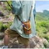 Dopamine Crossbody Water Bottle Bag Breathable Fabric Large Capacity Hands Free for Jogging Running