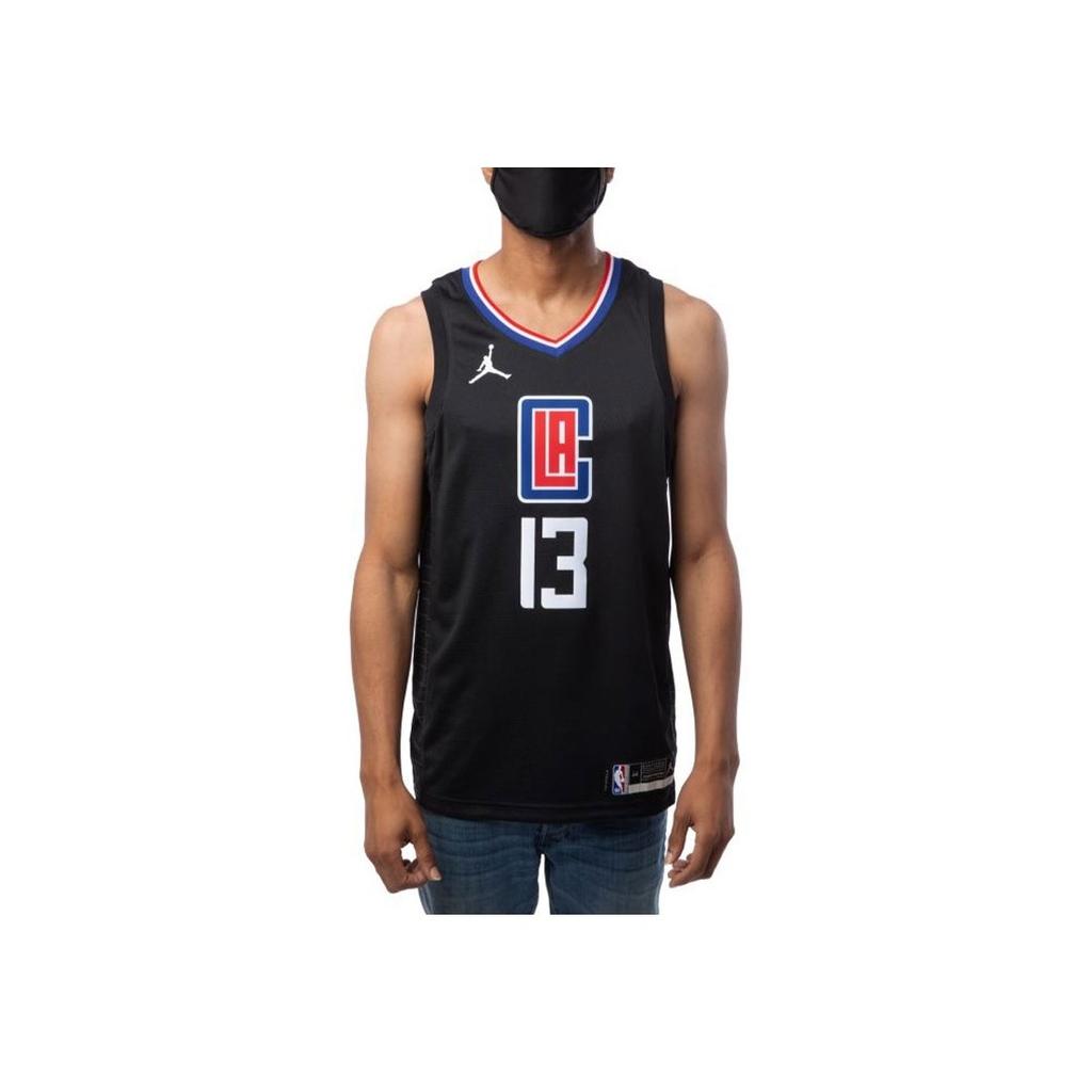 Jordan NBA Swingman Fan Edition Clippers Jersey 2020-21 Season George #13 Men Jersey Black CV9480-012