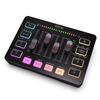 [Fifine] Audio Interface/Mixer PC/PS4/PS5 Compatible Gaming/Broadcasting XLR/AUX Equipment Black SC3