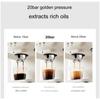 Coffee Machine Italian Semi-Automatic Home Office High-Pressure Concentrated Steam Milk Foam Coffee Maker