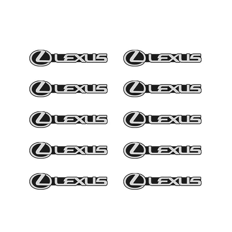 Dekorativní nálepka na auto 3D hliníkový emblém pro Lexus RX330 IS250 Ct200h ES300h RX350 IS300h NX300h RX400h ES350 GS300