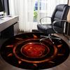 1pc Game of Thrones Office Round Area Rug, Indoor Mat Suitable For Office,Bedroom Living Room Home Decor, Room Deco a0926096