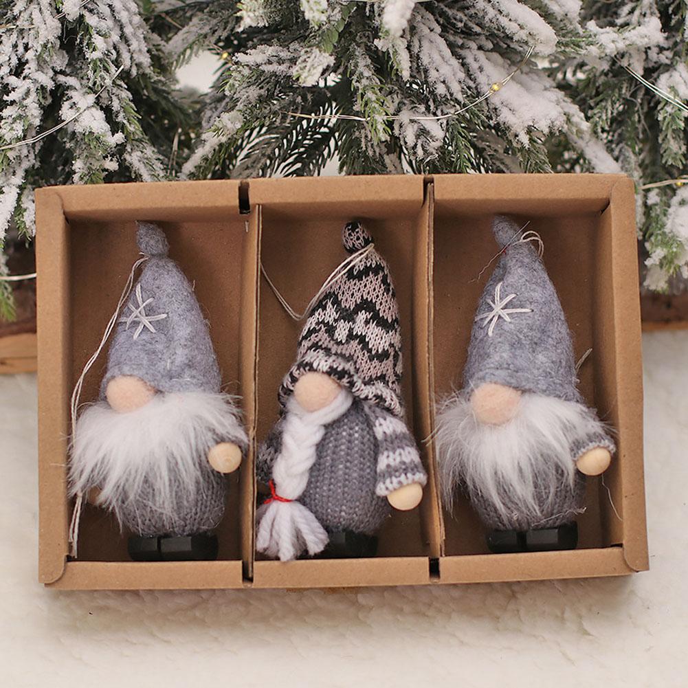 Gnomes Christmas Faceless Doll Christmas Decorations For Home Xmas Tree Pendants Ornaments Noel Deco Navidad Natal New Year 2025