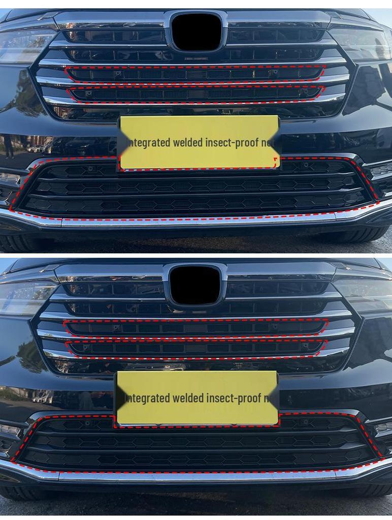 Insect-Proof Radiator Protection Net for 2022-2026 Honda Odyssey: Easy Buckle Installation, No Disassembly Needed.