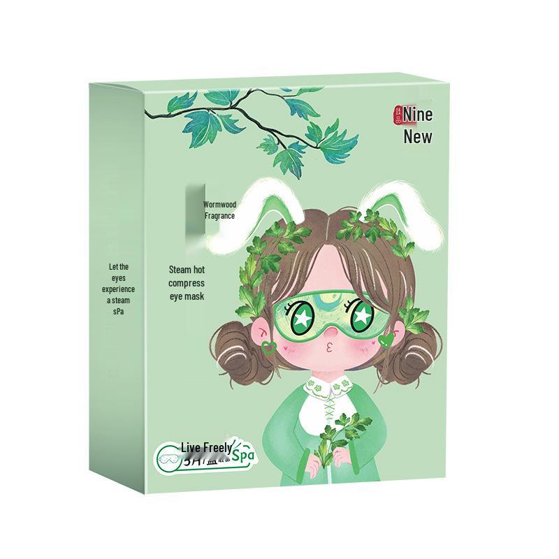 Mugwort Steam Eye Mask - Disposable Heated Eye Patch for Sleep & Eye Protection