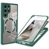 360° Fully Protected Double-sided Case For Samsung S25 Ultra S22 S23 S21 S24 Plus Magnetic Cover For Magsafe Wireless Charging
