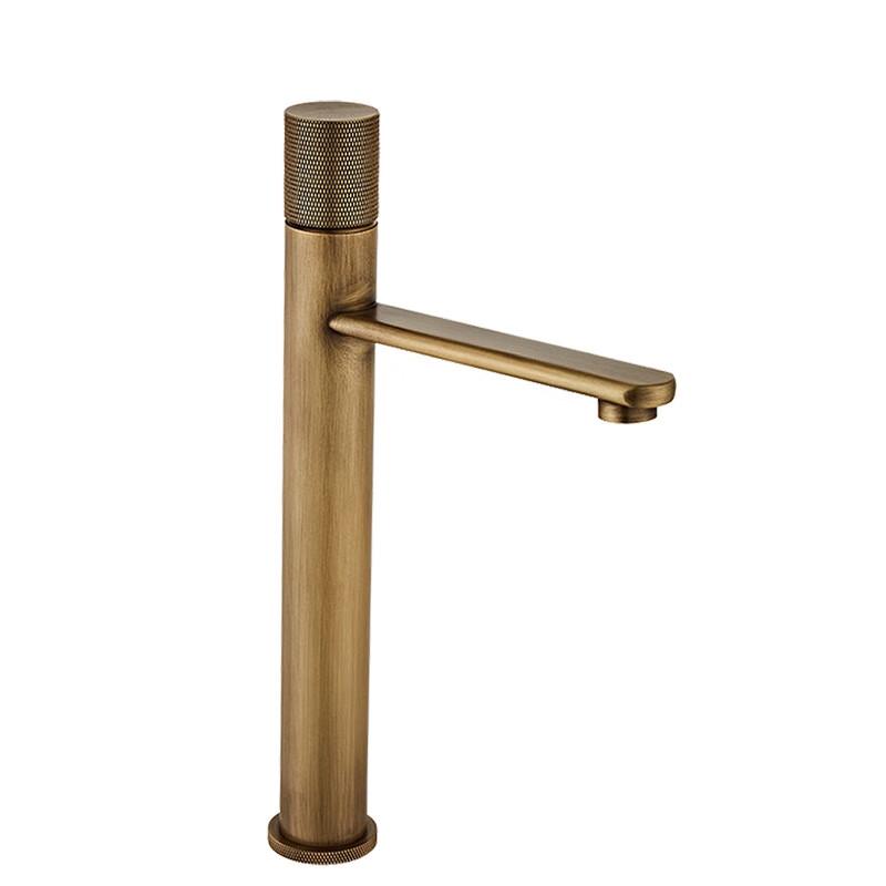MDNG Antique Flat-Head Tall Basin Faucet