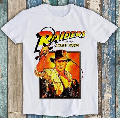 Raiders Of The Lost Ark Indiana Jones Movie Film Funny Gift Tee T Shirt M1612