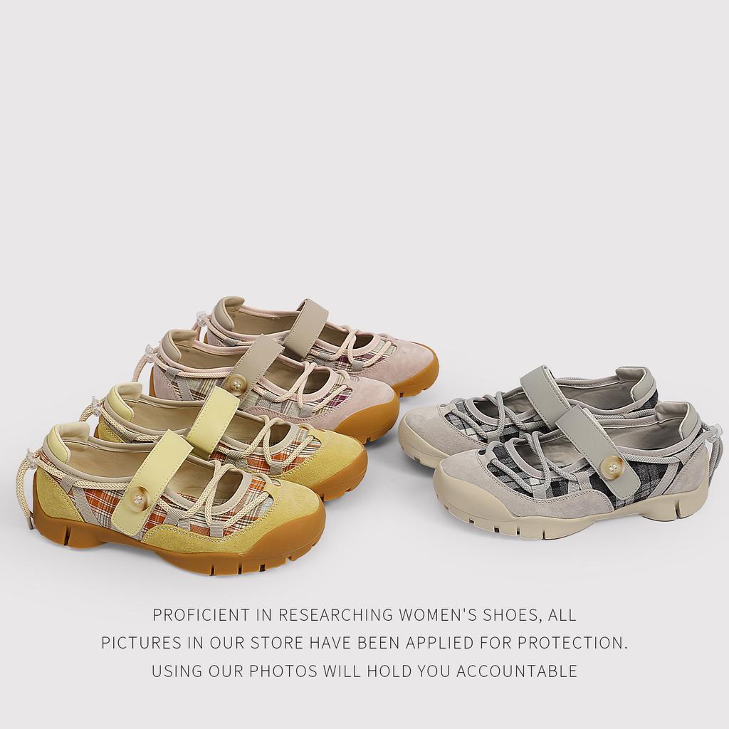 Ugly Cute Sandals Women'S Summer Breathable Sports Mary Jane Big Head Casual Versatile Niche Women'S Shoes