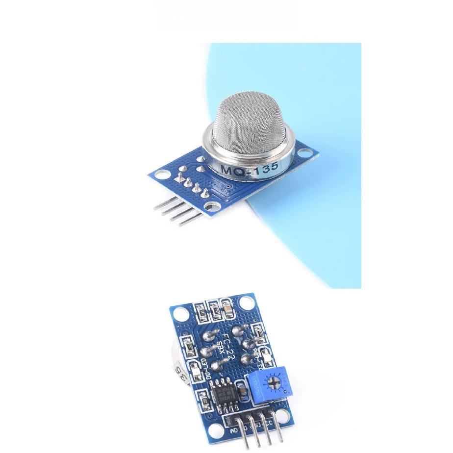 MQ135 Air Quality Gas Sensor Module Harmful Alcohol Benzene Detect for Arduino ESP32 Smart Home Industrial Safety Monitor Alarm