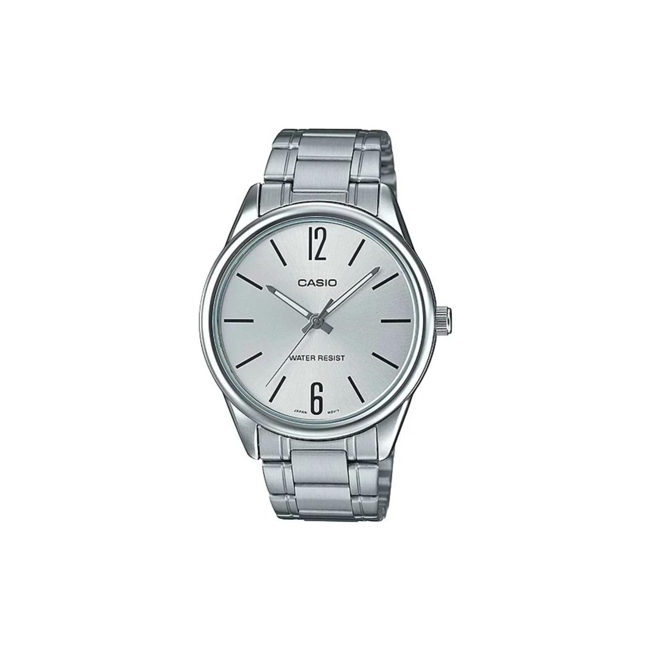 CASIO G Shock MTP V005D 7B MTP-V005D-7B Silver Dial