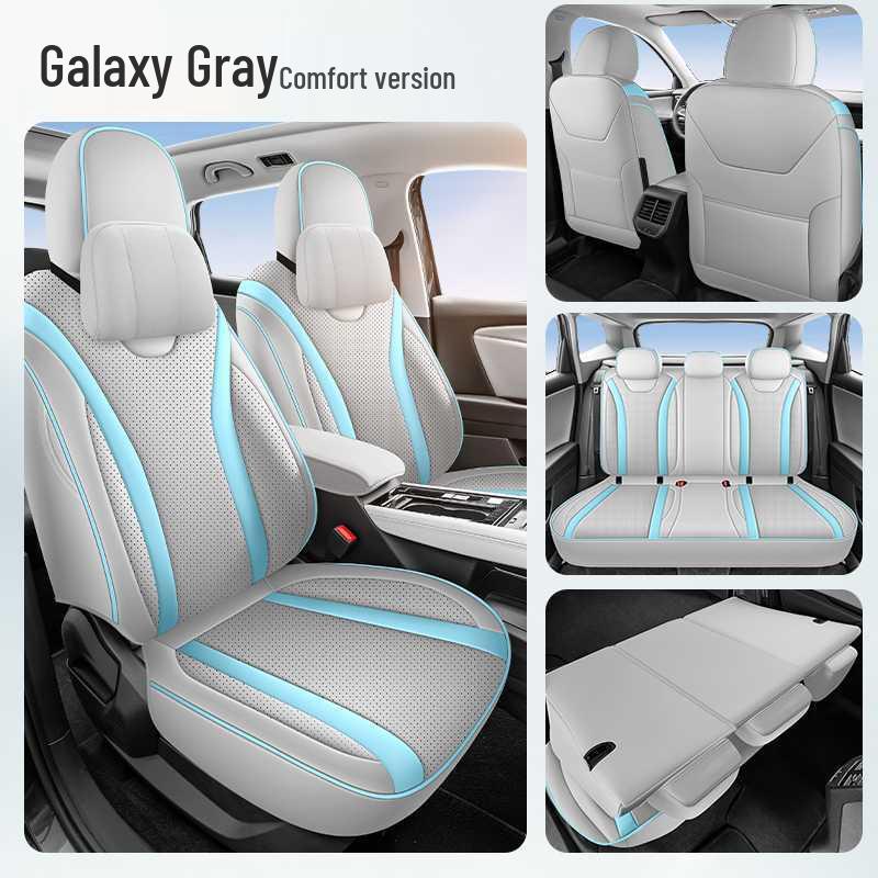 Jetta VS8 25/26 Model Perforated Leather Full-Coverage All-Season Car Seat Covers