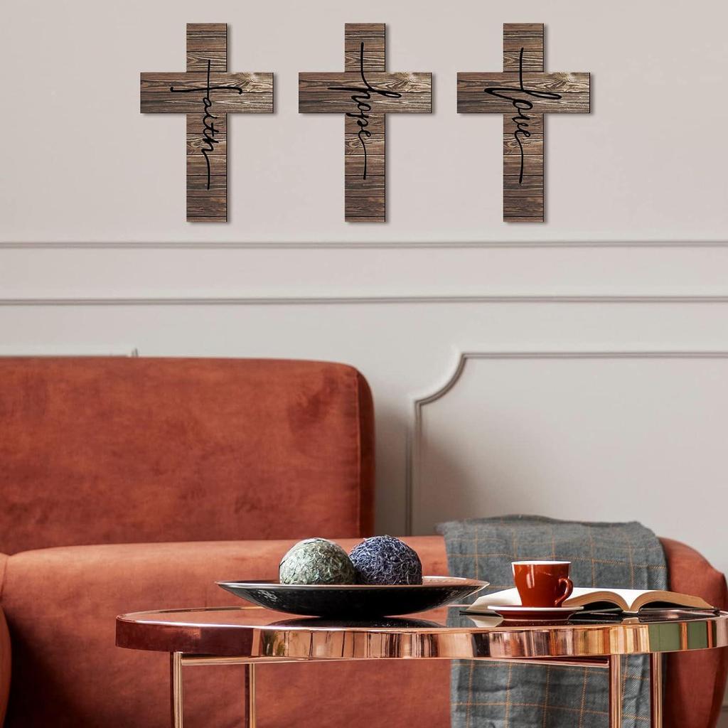 Väggdekoration Retro Kors Heminredning