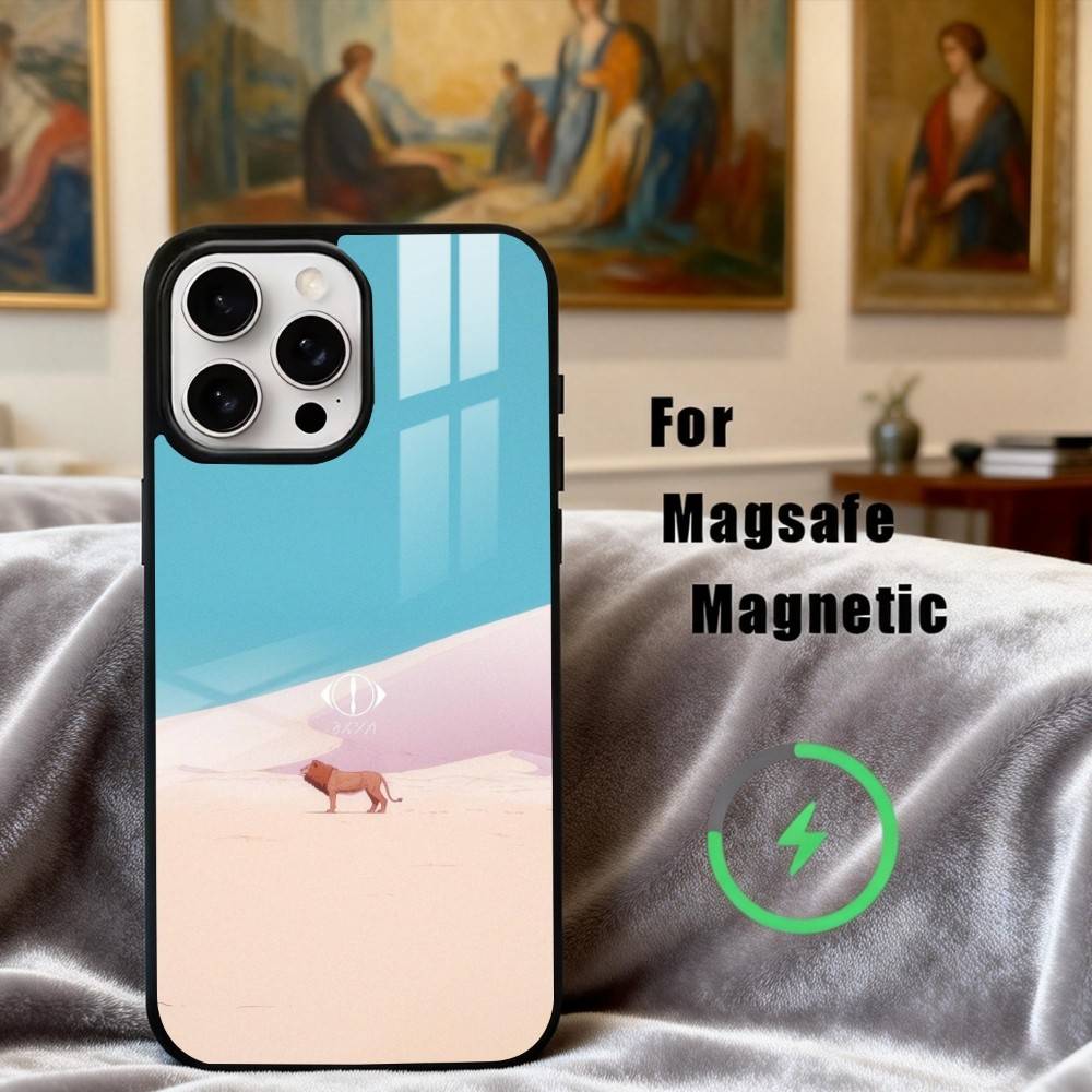 M-MUSIC Y-YorushikaS A-ART Phone Case For iPhone17,16,15,14,13,12,11 Plus,For Magnetic Wireless Charge Cover
