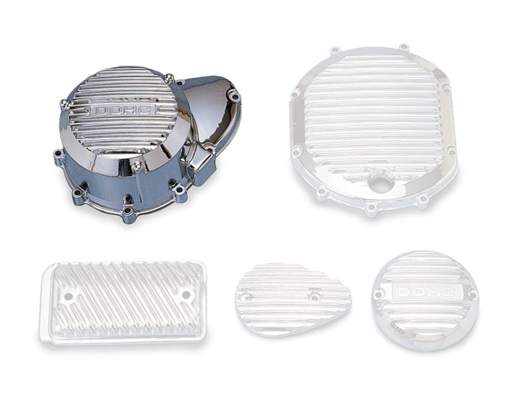 Kijima Motorcycle Parts Dynamo Cover Dress Up Aluminum Plated Finish Z1/Z2/Z750 101-0282