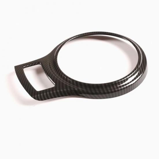 Carbon Fiber Look Gear Shift Panel Trim Cover For Toyota 86 Subaru BRZ 2012-