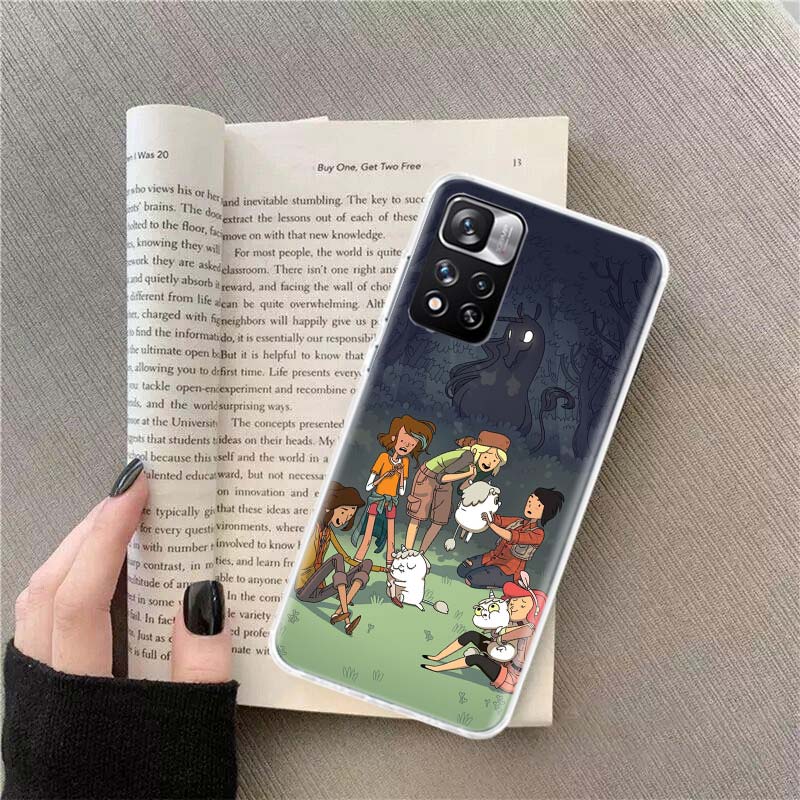 L-Lumberjanes Phone Case For Redmi Note 13 12 Pro Plus 14 15 Pro 5G 11 11T 11E 11S 10 Pro 10S 9 9S Cover Cell Clear TPU Capa Cas