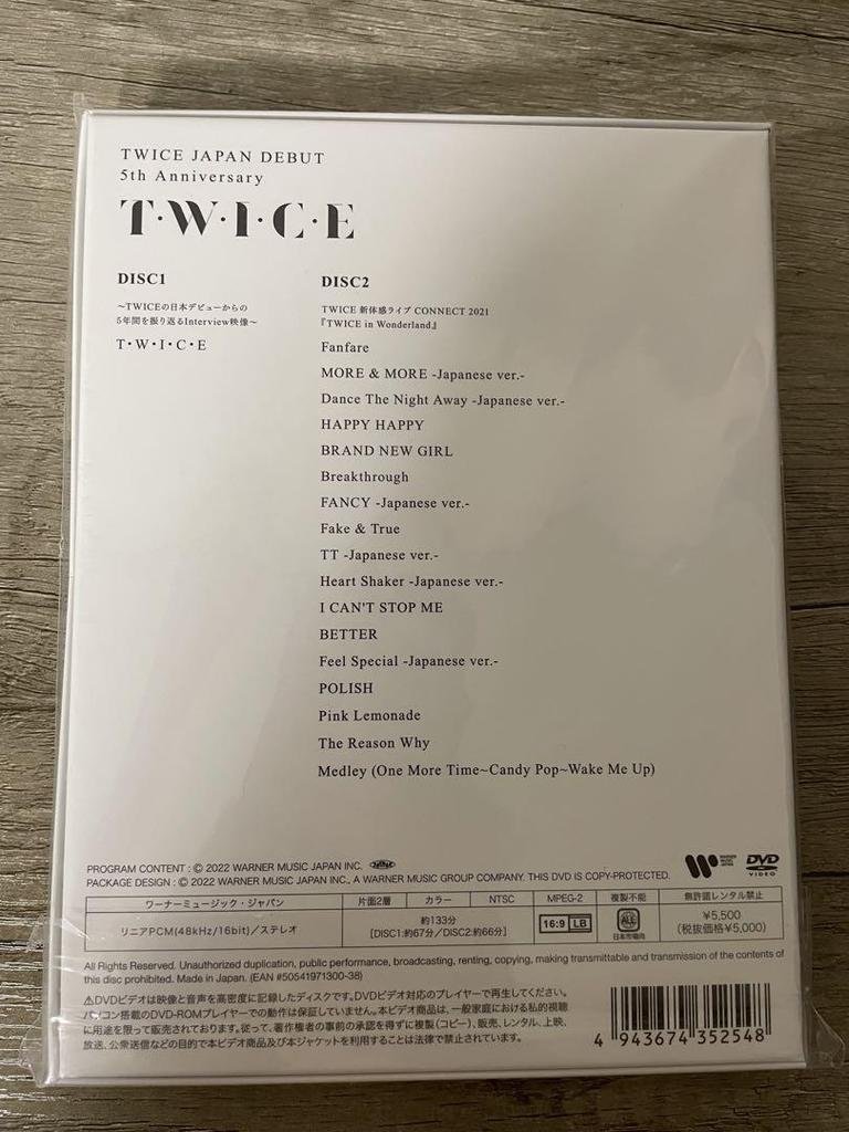 [USED] TWICE 5th Anniversary DVD 2022 Momo-chan