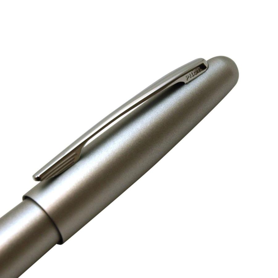 Pilot Cocoon Fountain Pen Silver Medium Nib FCO-3SR-S-M