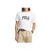 Polo Ralph Lauren Letter Print Casual Crew Neck Short Sleeve T-Shirt Men Tops White 710934714-002