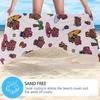 H-Hello-s K-Kitty-s Summer  Travel Beach Towel Super Absorbent Sand Resistant, Microfiber for Swimming Camping Yoga