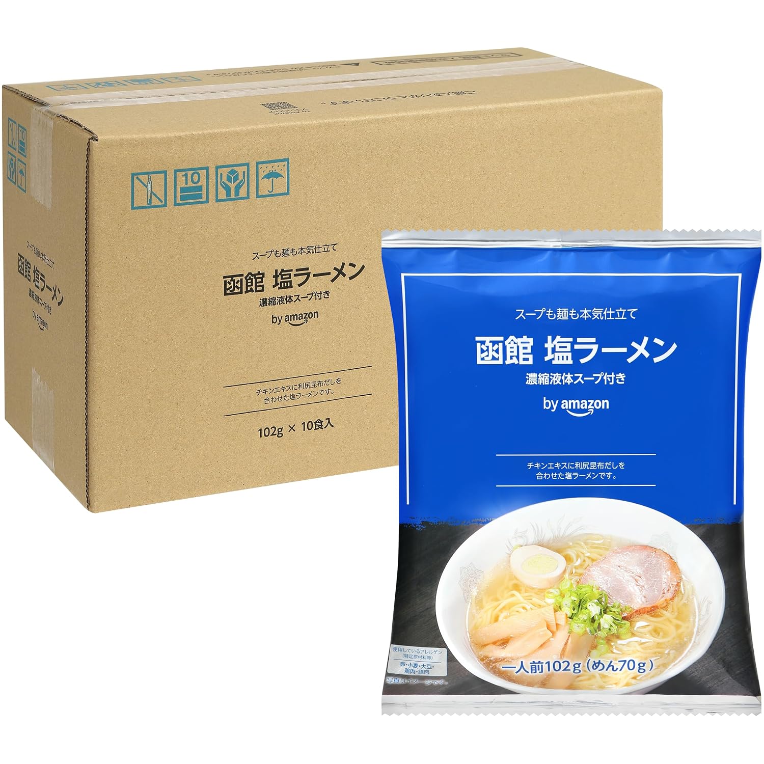 Hakodate Salt Ramen 10 servings
