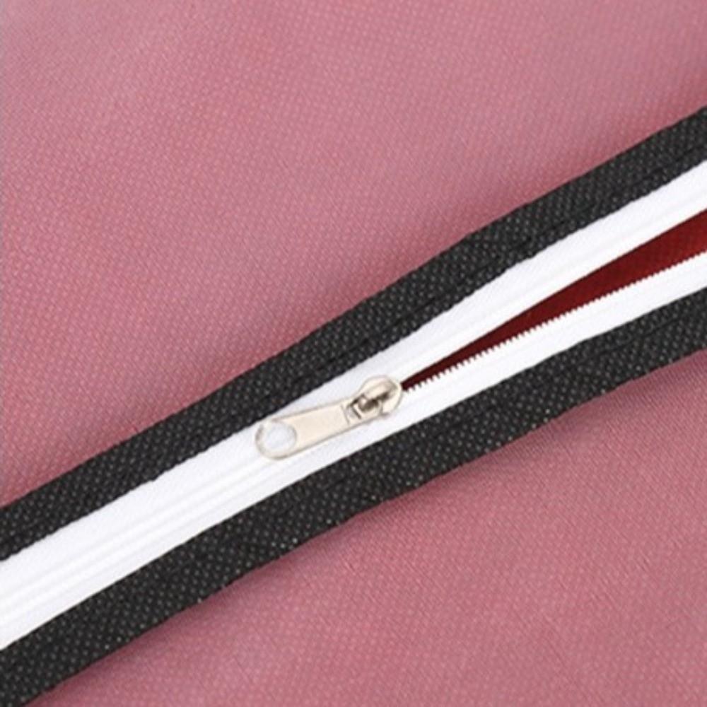180cm Wedding Dress Dust Cover Long Foldable Gown Dustproof Cover Hanging Design with Zipper Clothes Storage Bags for Bride