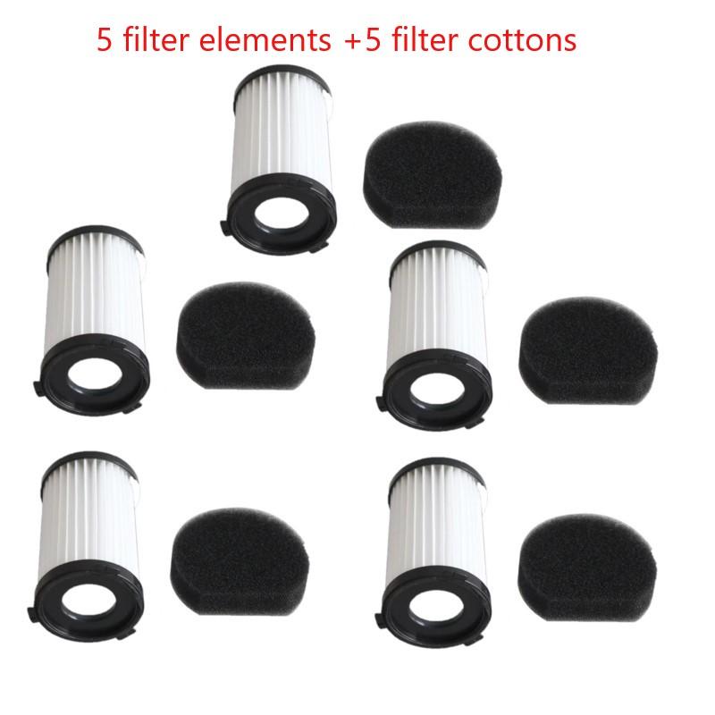 1/3/5Set Vacuum Cleaner Filter Replacement For D600/D601 Robot Vacuum Cleaner Filter Protect The Vacuum Cleaner Motor