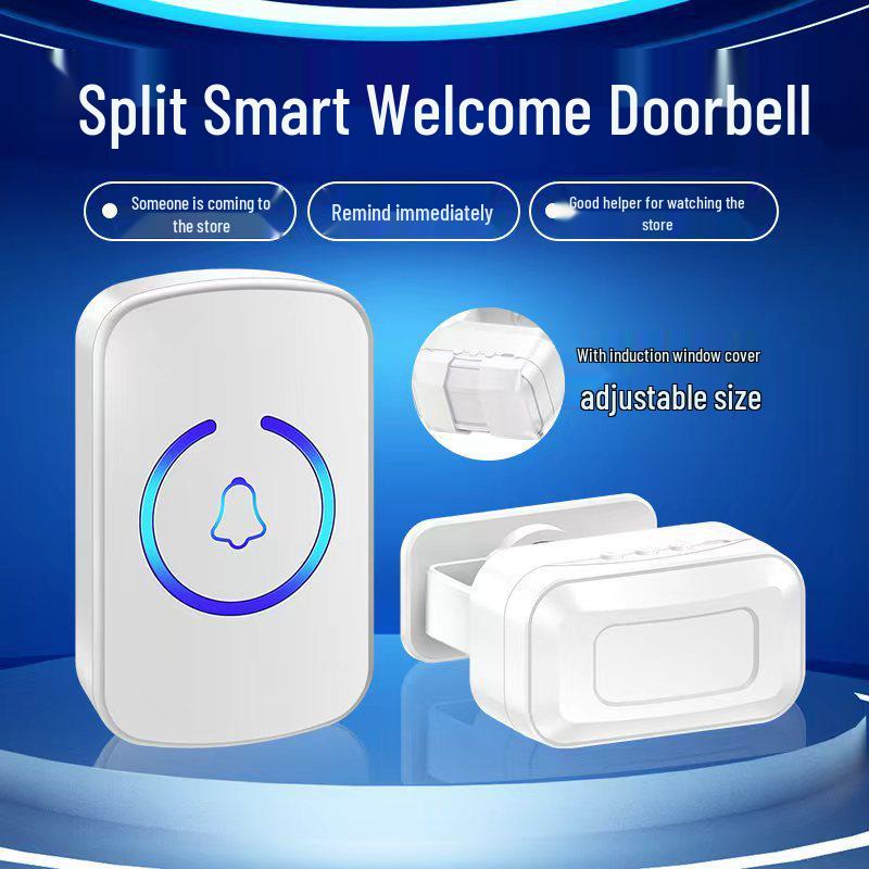 Ding Dong Infrared Split Door Sensor Smart Welcome Doorbell