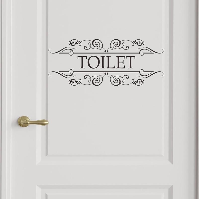 

Door Stickers Bedroom Living Room Entrance Hall Home Decoration Wall Stickers Self-adhesive