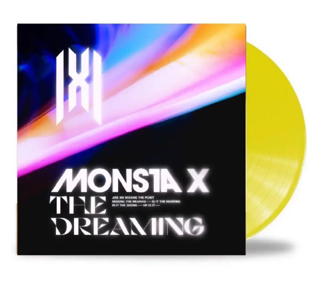 

[USED] MONSTA X LP the dreaming yellow ver.