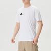 Adidas T Shirts Men's White Crew Neck Moderate KB1350