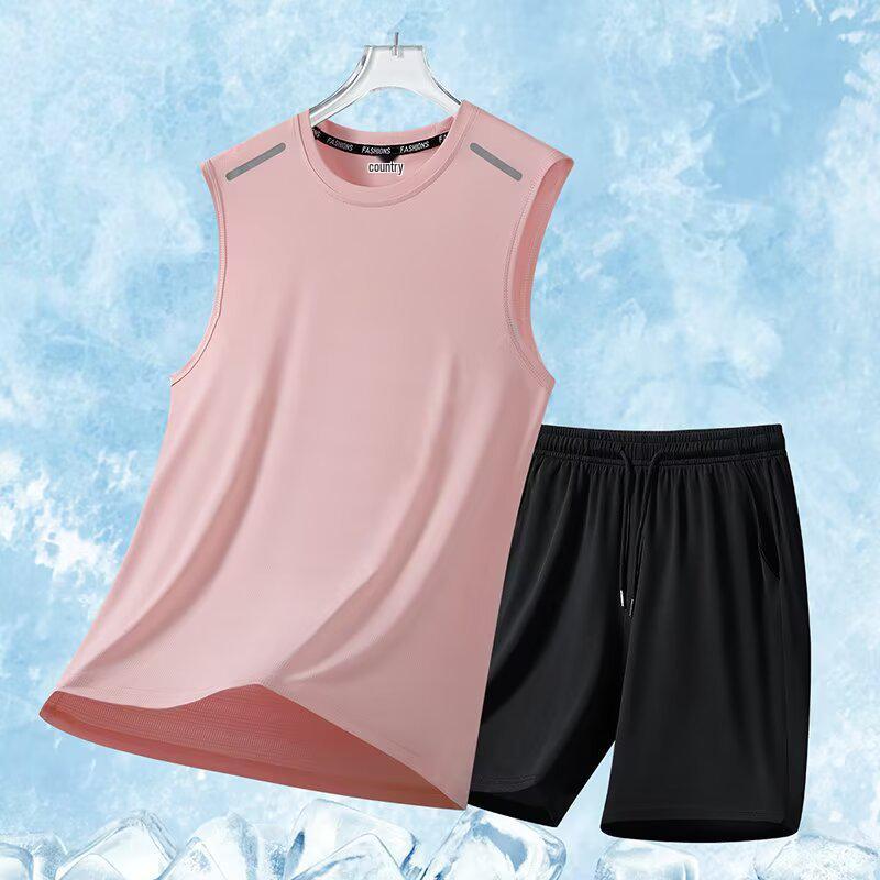 Men's Quick-Dry Summer Sleeveless Cooling Vest for Basketball & Running 2026