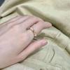 Anello Dopamina da Donna Design di Nicchia Unico Orecchini di Alta Gamma Smalto Decorativo Anello Dito Indice Arcobaleno