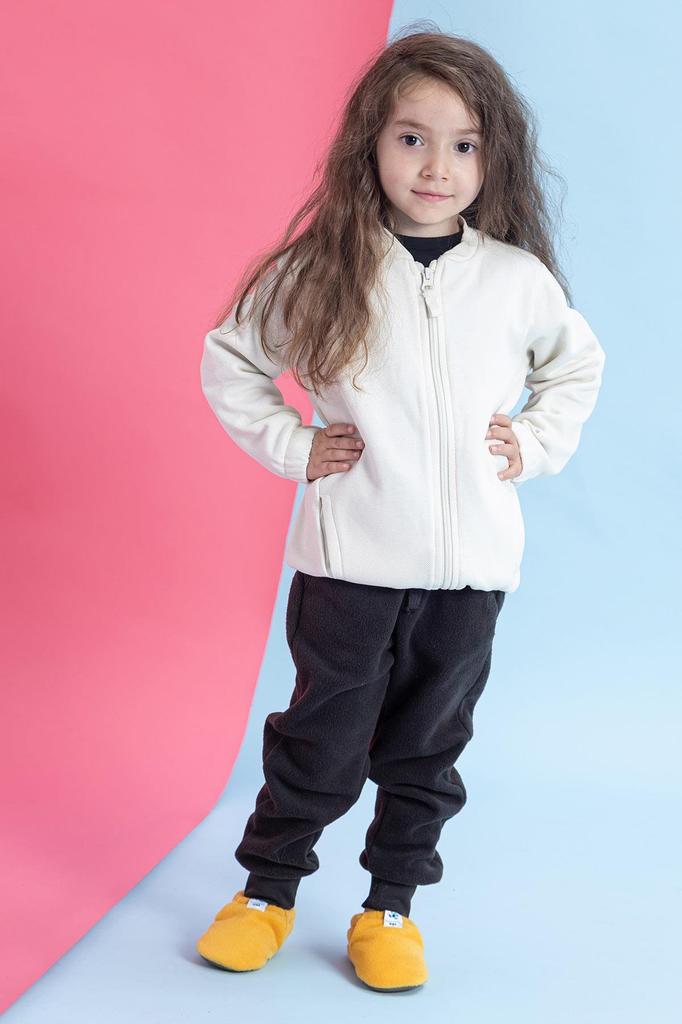 Polar Fleece Yellow Pola Barefoot Smart Booties