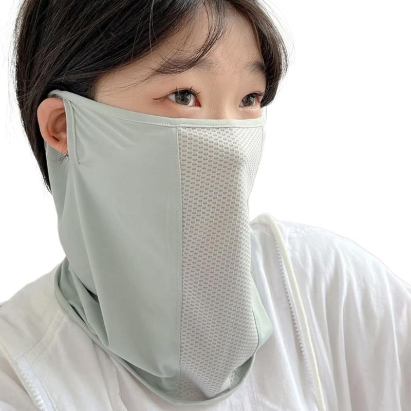 Fashionable Face Cover Neck Gaiter Sunproof Face Mask Sunshade Stylish Mask Accessory for Hot Weather