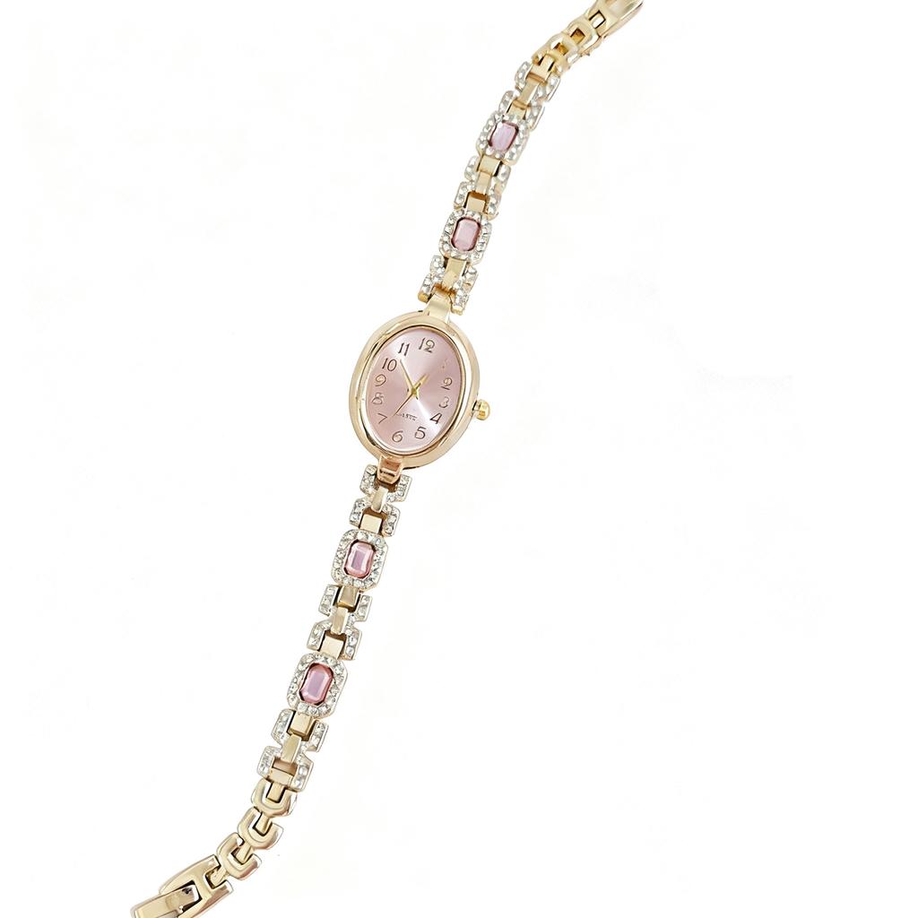 Women's Quartz-Watch,Fashion Crystals Inlaid Wrist Watch,Best-Seller Ladies Bracelet Watch For Romantic Dates & Anniversaries