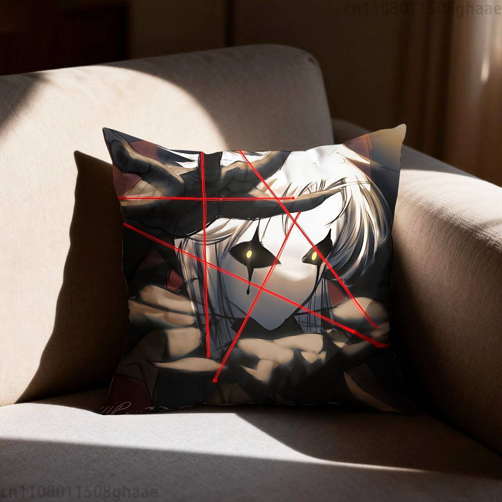 Game The Freak Circus Pillow Case Square DoubleSided Printing Short Plush Sofa Cushion Cover Bedroom Bedside Pillow