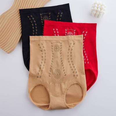 Women's High-Waisted Tummy Control Underwear Shapewear Waist Trainer Butt Lifting Abdomen-Slimming Body Shaping Pants