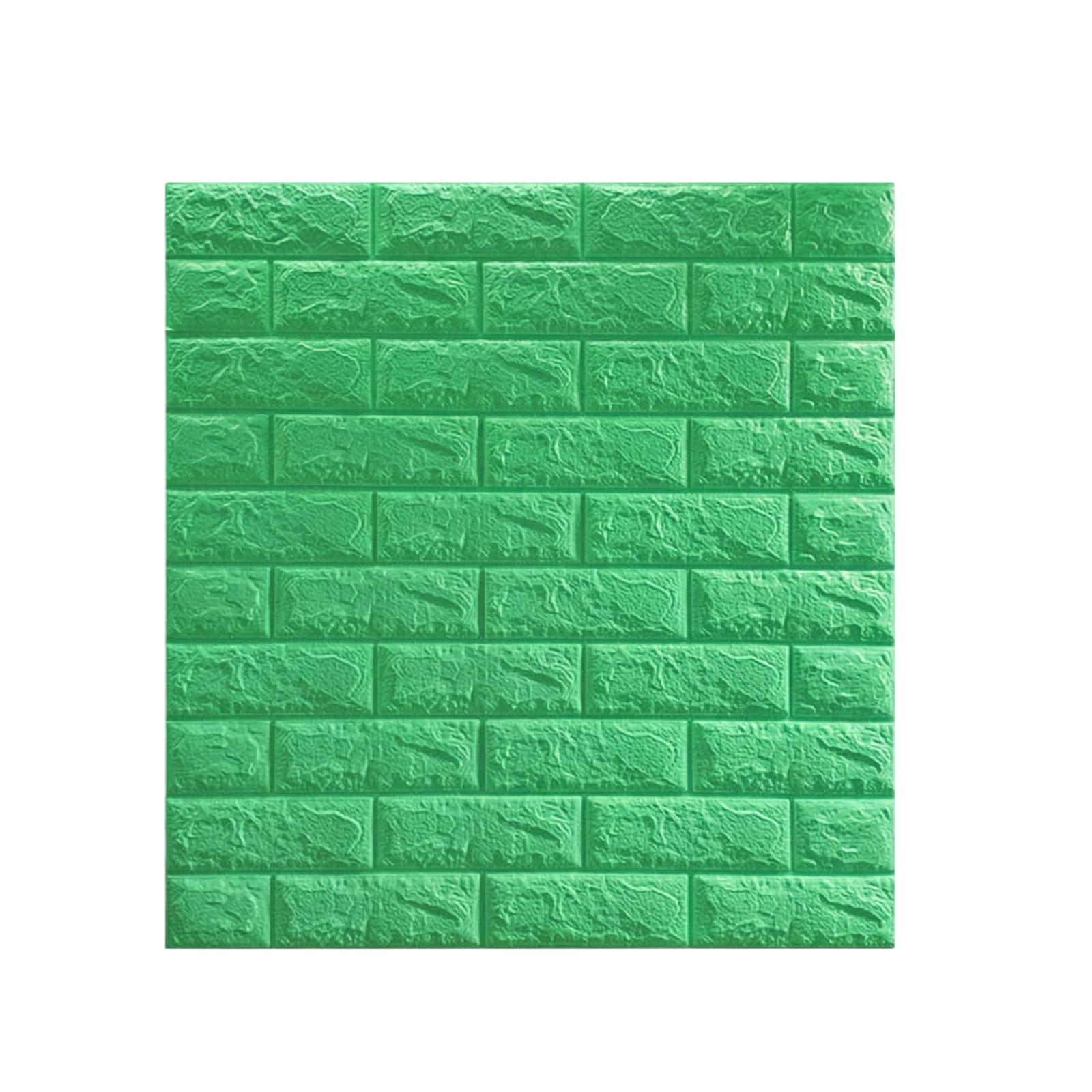 Пенопласт 3D Стереоскопический Водонепроницаемый Изоляция Кирпичный Узор Самоклеящиеся Обои