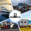Trailer License Plate Bracket Steel Heavy Duty License Plate Bracket for Certain UTV ATV Truck RV Boat Mounting with Accessories (1 PCS)