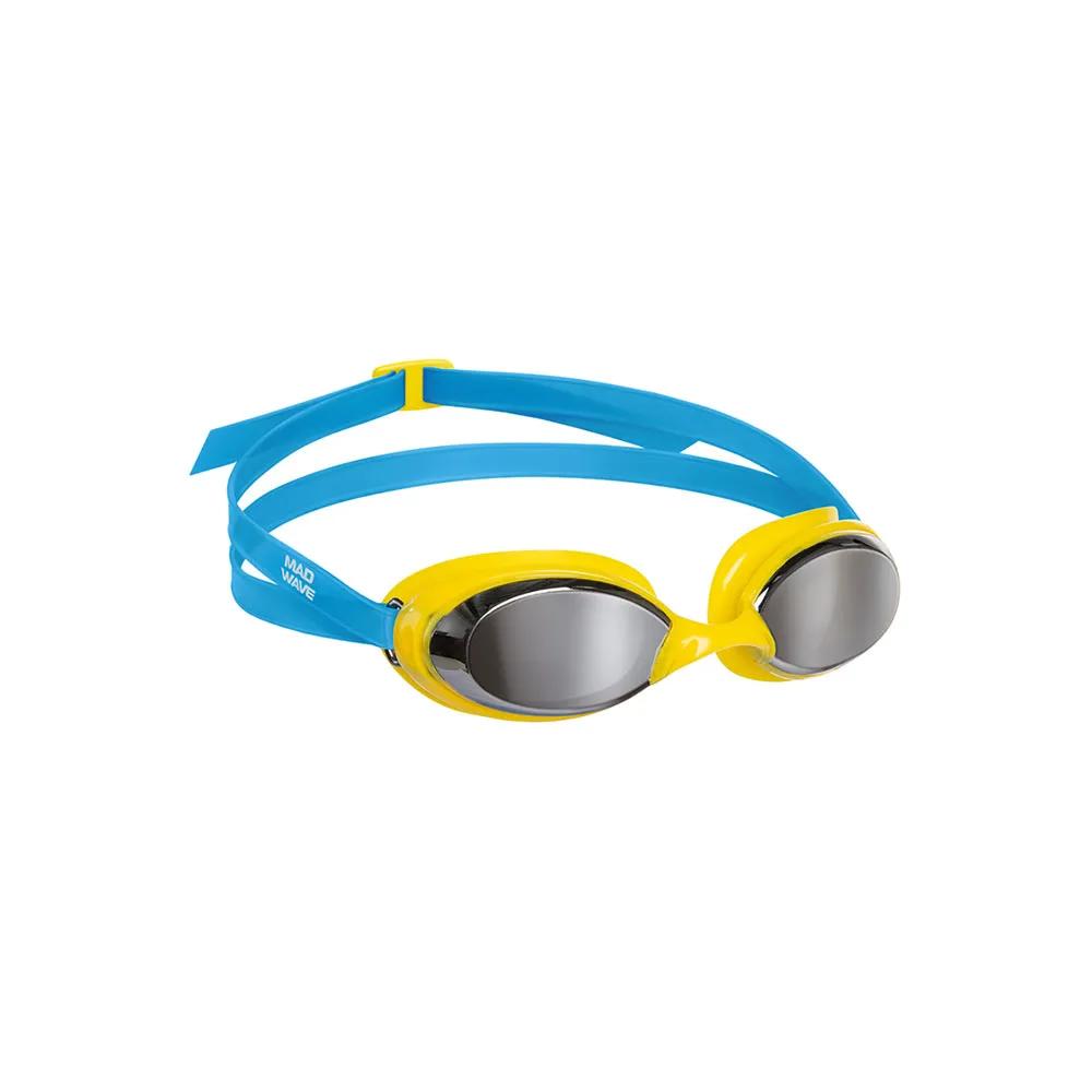 Madwave Children's Swimming Goggles Junior Mirror Spin Mirror