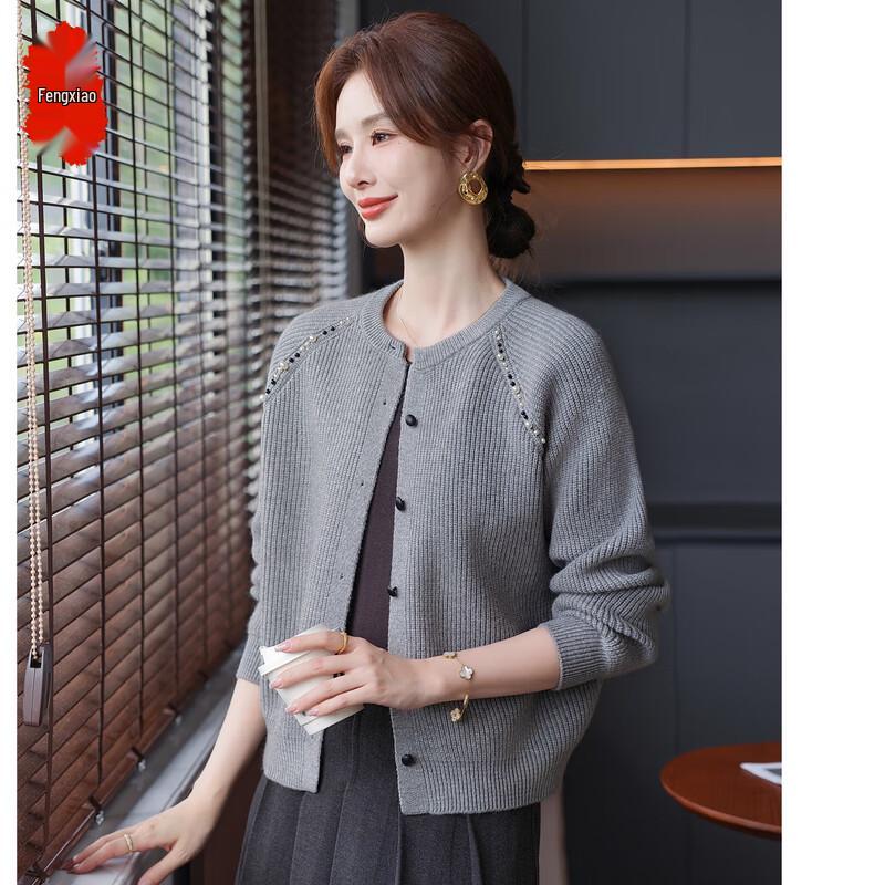

Women s Autumn Fashion Knit Cardigan One Size