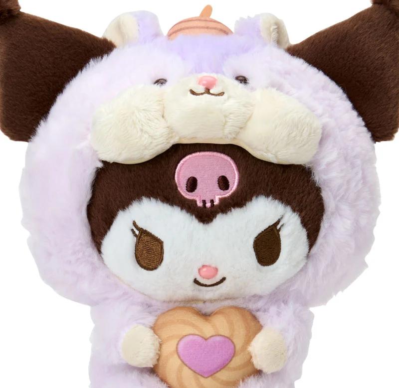 Sanrio KUROMI Plush doll (Fluffy Squirrel) Japan NEW Sanrio Characters